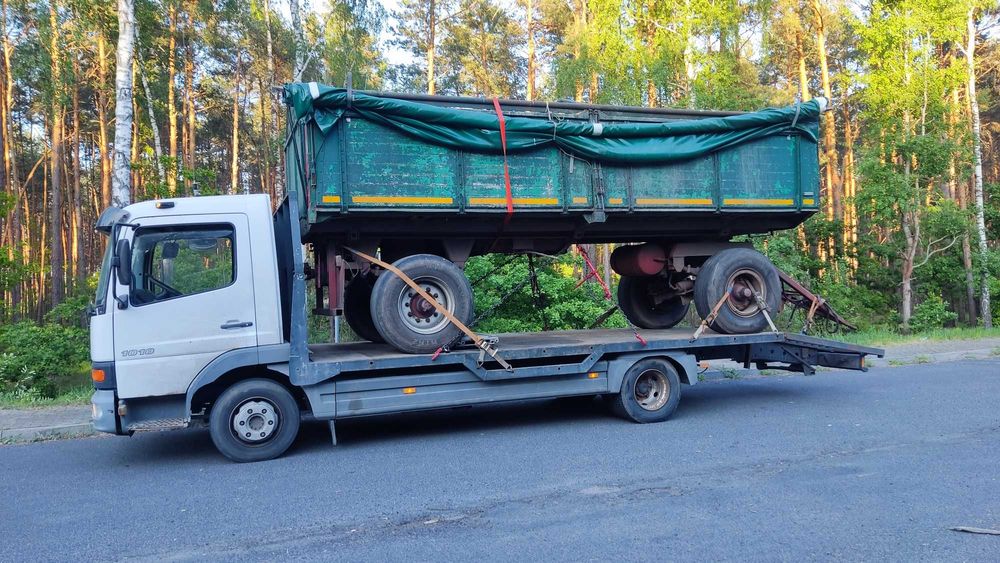 mercedes atego  autolaweta  przebieg 200 000km zamiana na dostawczy