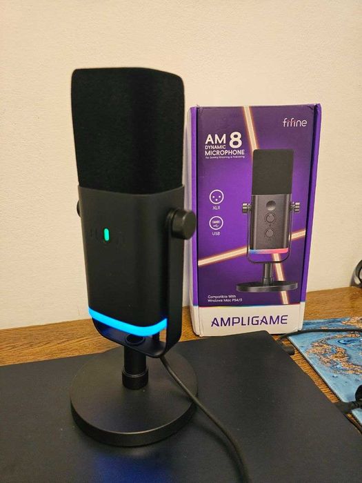 FIFINE AmpliGame AM8 XLR/USB Динамічний мікрофон