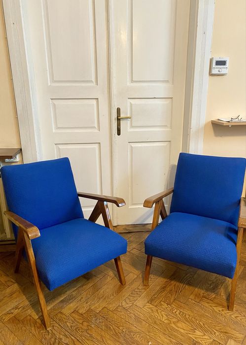 Oryginał fotel PRL 2 sztuki