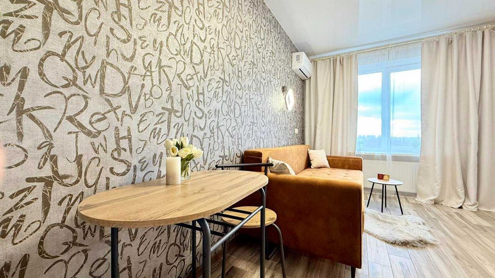 Студія в новобудові/ метро Ботанічний сад