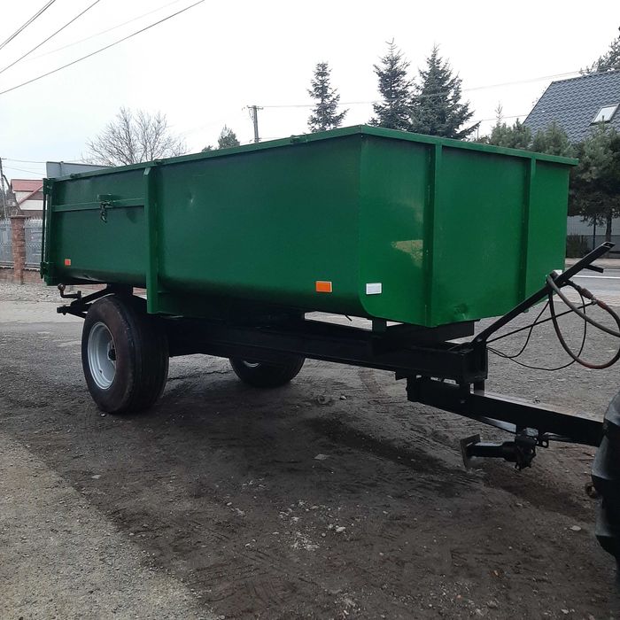 Przyczepa skorupowa 6t Przyczepa z kiprem