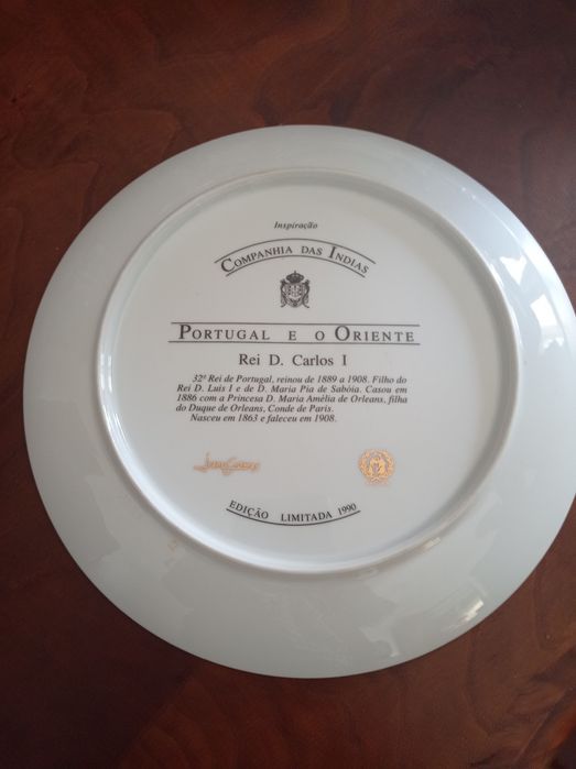 5 pratos decorativos inspiração Companhia das Índias