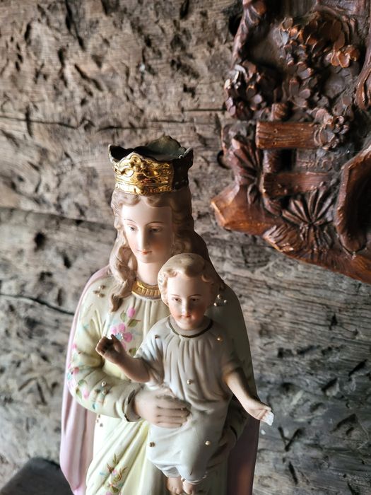 * rezerwacja Biskwit Maryja Królowa 38 cm Matka Boska