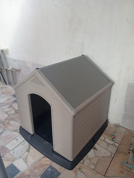 Casota de cão keter taupe nova
