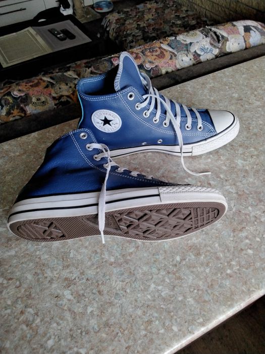 Кеды кожаные Конверс