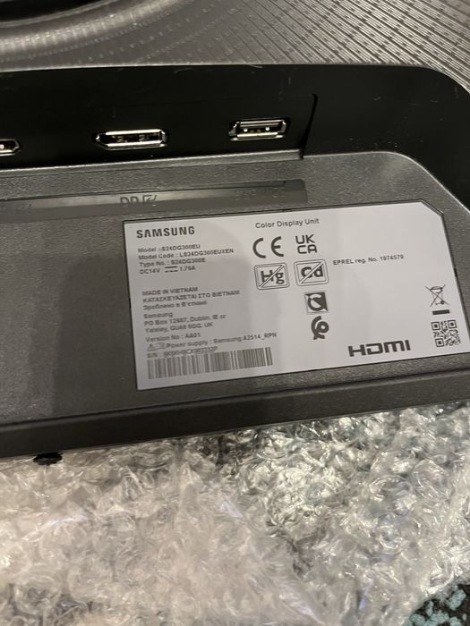 Monitor samsung oddysey g3 180 hz VA