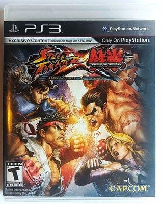 Street Fighter X Tekken - Sony PlayStation 3 - correio registado incluído no preço