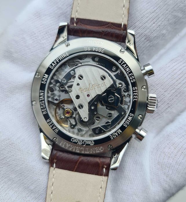 Чоловічий годинник Paul Picot Gentleman 43mm P2004.SG.1413 Mechanical