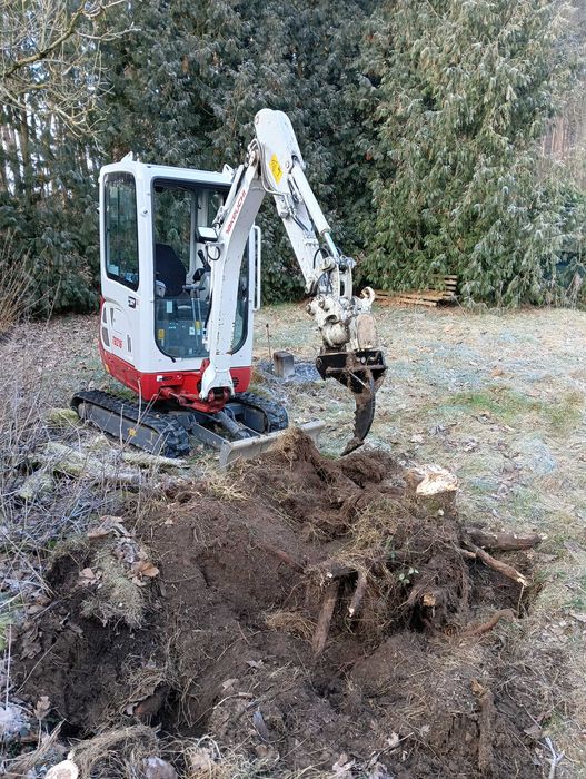 Usługi minikoparka wywrotka 3,5t