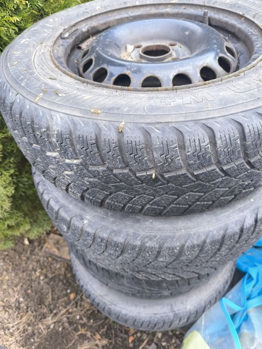 Felgi stalowe plus opony Opel Astra