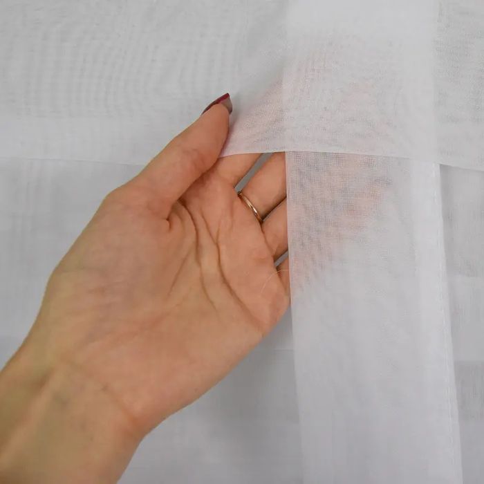 Biały panel firanowy 70x150