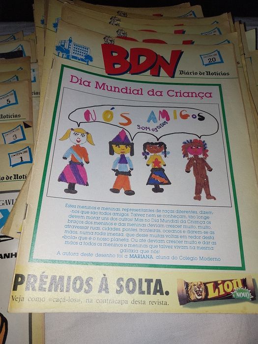 Coleção  incompleta  de 85  revistas BDN (Diário de Notícias), Astérix