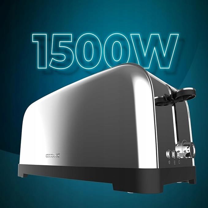 Toster Cecotec 04841 srebrny/szary 1500 W