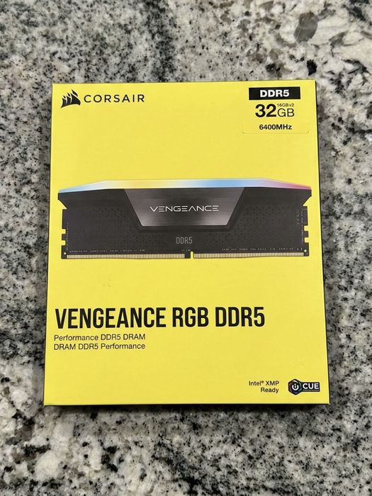 Memória RAM Corsair Vengeance DDR5 32GB 6400MHz