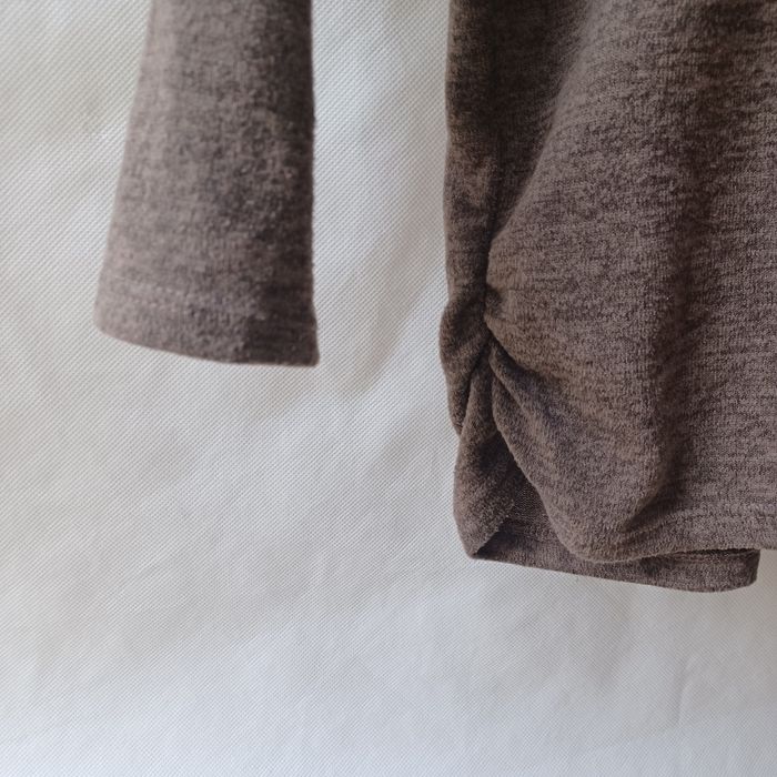 Brązowy sweterek sweter narzutka kardigan bluza bluzka S M L 36 38 40