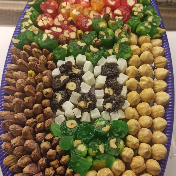 Фруктово-конфетные букеты