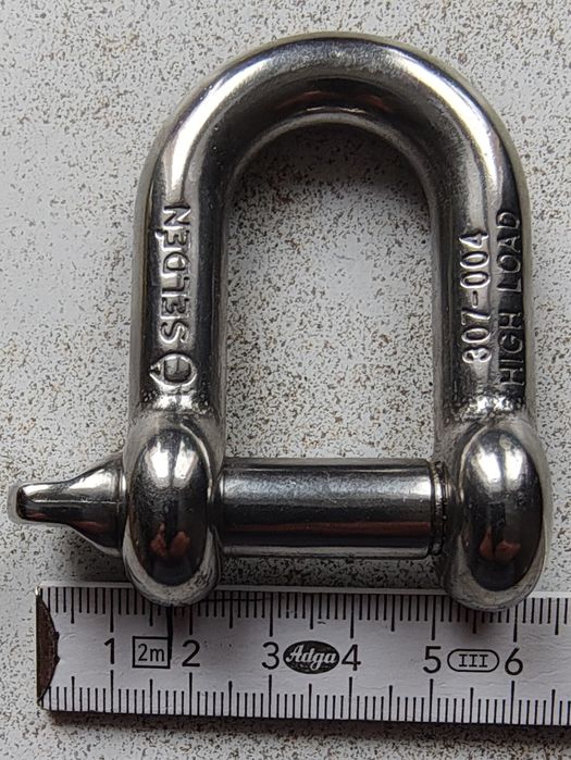 Okazja! Szekla stalowa, żeglarska, linowa Selden