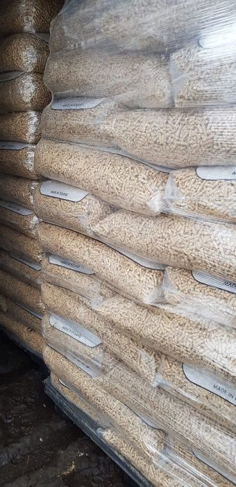 Pellet z Certyfikatem  A 1 100% Sosnowy od PRODUCENTA