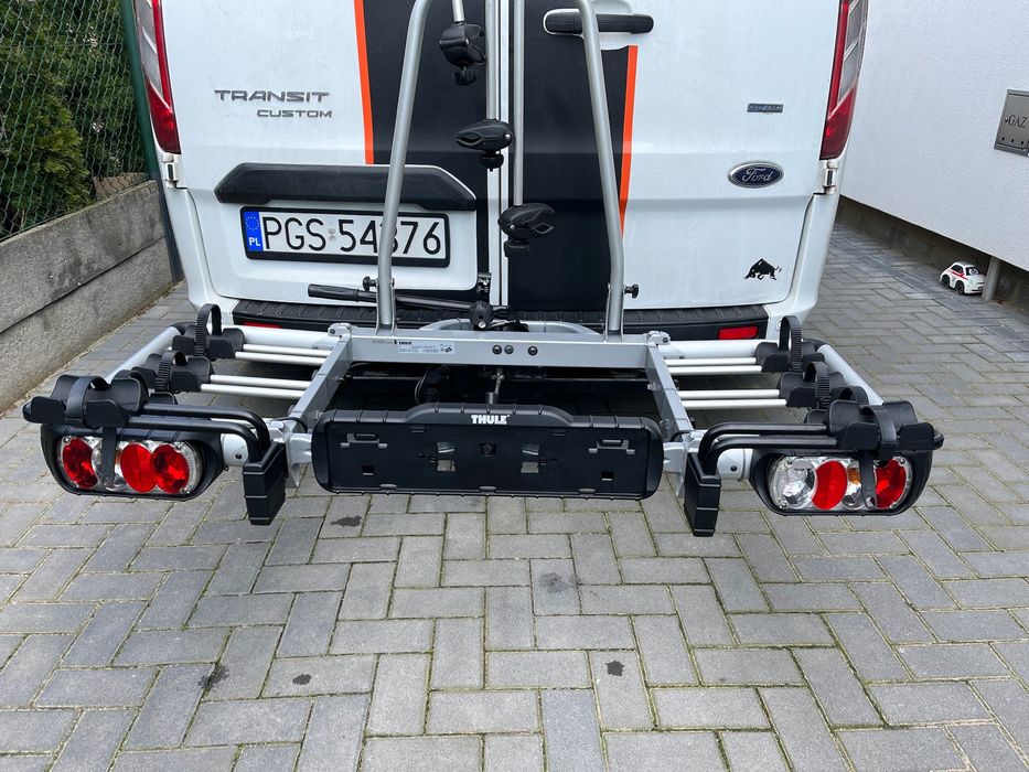 Bagaznik rowwerowy na hak 4 rowery Thule Euroclassic Pro  903 skladany