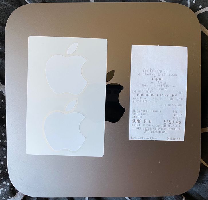 Mac mini 2018 | i5 3,0 GHz | 8GB RAM | 256 GB SSD Warszawa Mokotów