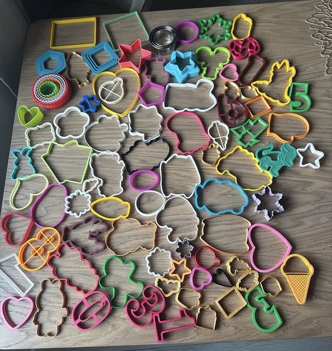 Форми для пряників, печива з трафаретами