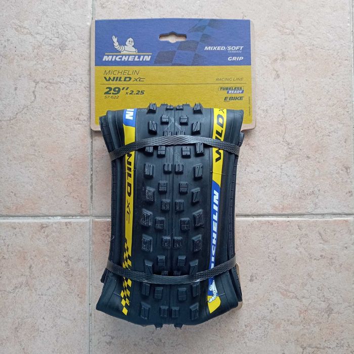 Pneu Michelin WILD XC Racing Line 29x2.25" TLR dobrável
