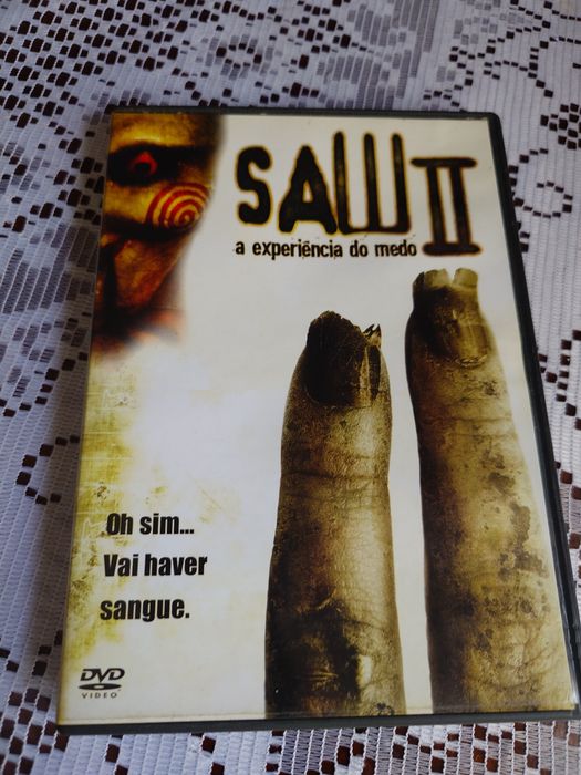 Saw 2 dvd filme ótimo