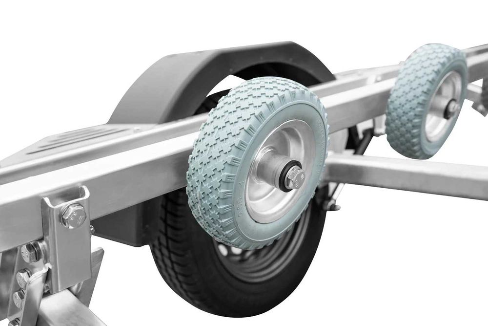 Skuter wodny/mała łódź - przyczepa do transportu LORRIES, płozo-rolka