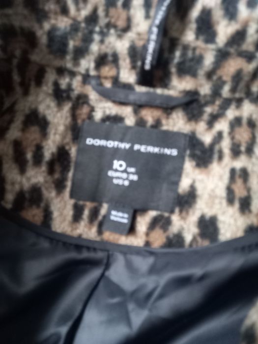 Płaszcz trencz parka panterka Dorothy Perkins 38, M