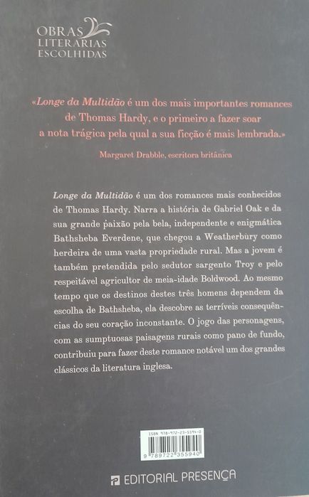 Longe da Multidão- Thomas Hardy