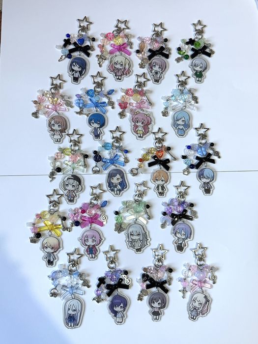 project sekai keychains handmade