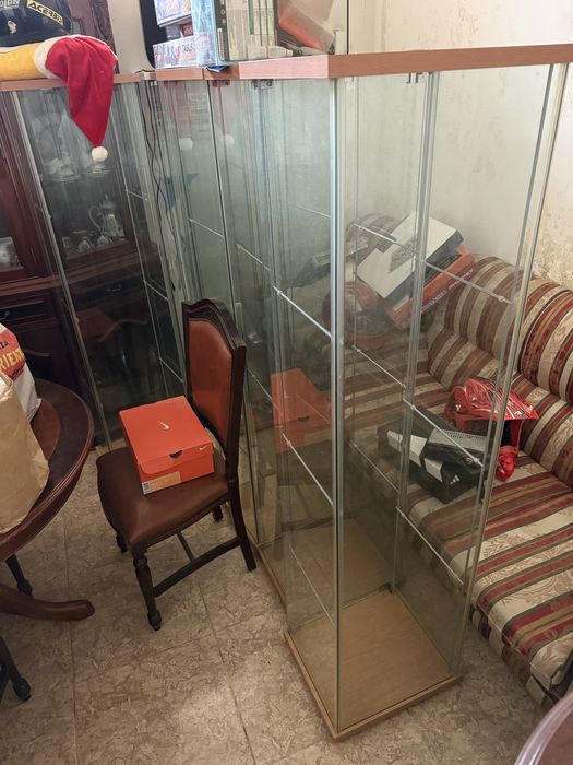 4 vitrines ikea usadas