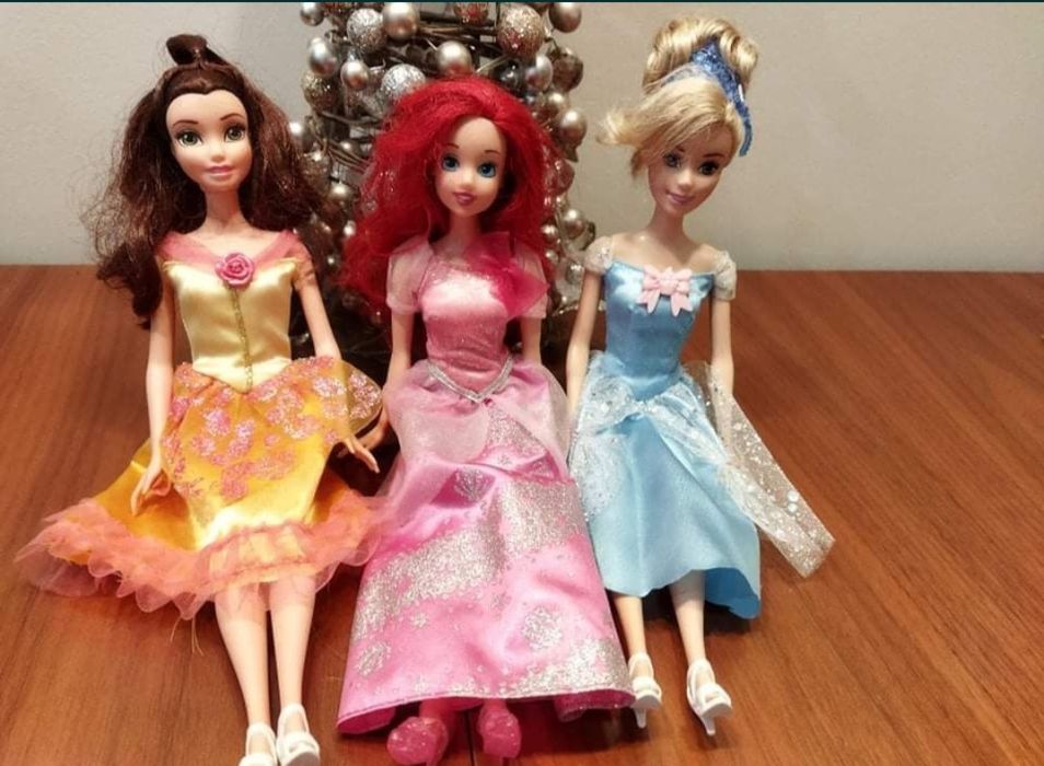 Mattel, Bella, Ariel, Kopciuszka, Disney,  Księżniczka