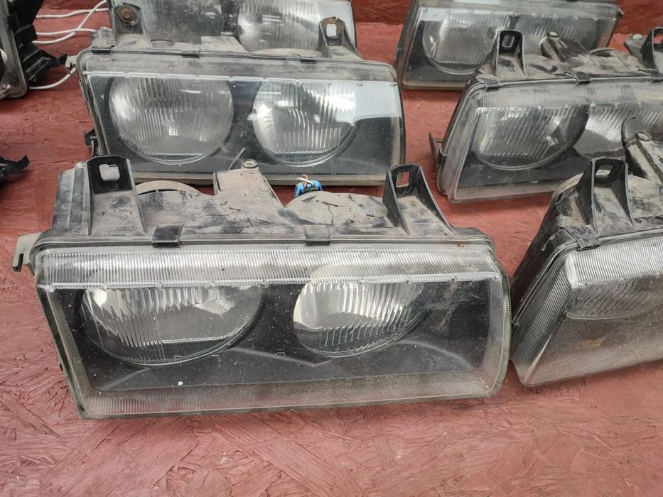bmw e36 compact oryginalne lampy przednie lewa / prawa o nr. 63 12 8 3