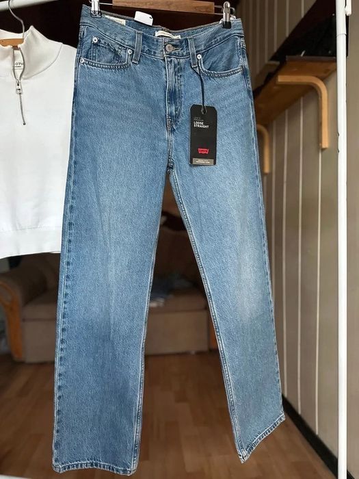 Piekne jeansy Levis Loose Straight unikatowy model w25 l30