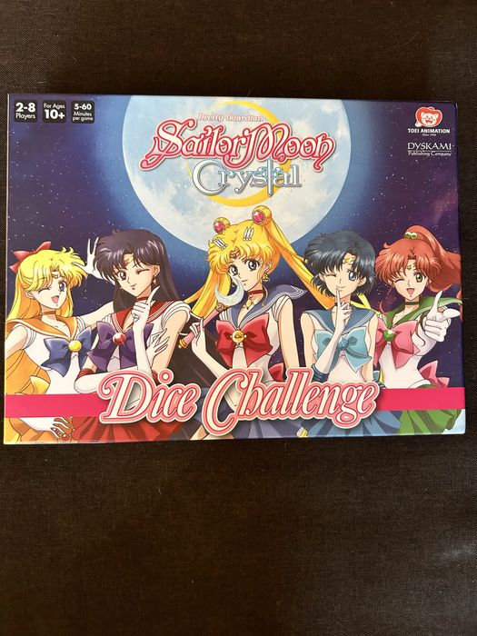 Sailor Moon Dice Challenge gra kościana Czarodziejka z Księżyca manga