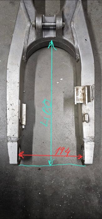 Honda CR 125 Braço Oscilante (swingarm)