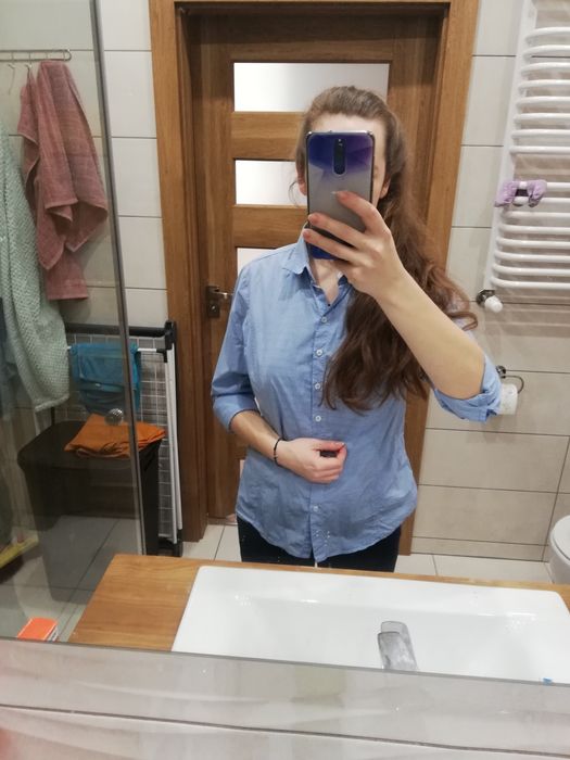 Koszula h&m w mała kratke