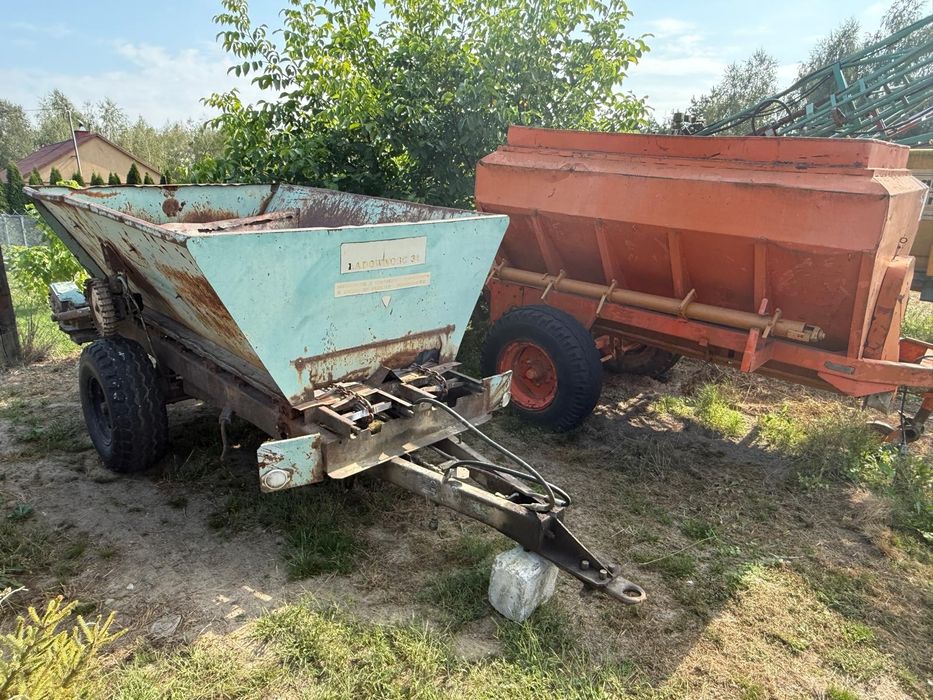 Rozsiewacz wapna RCW AMAZONE 8t 5t 3t do wapna soli KOS MOTYL