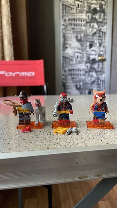 LEGO Marvel Spider-Man 71050 — полная коллекция 12 минифигурок