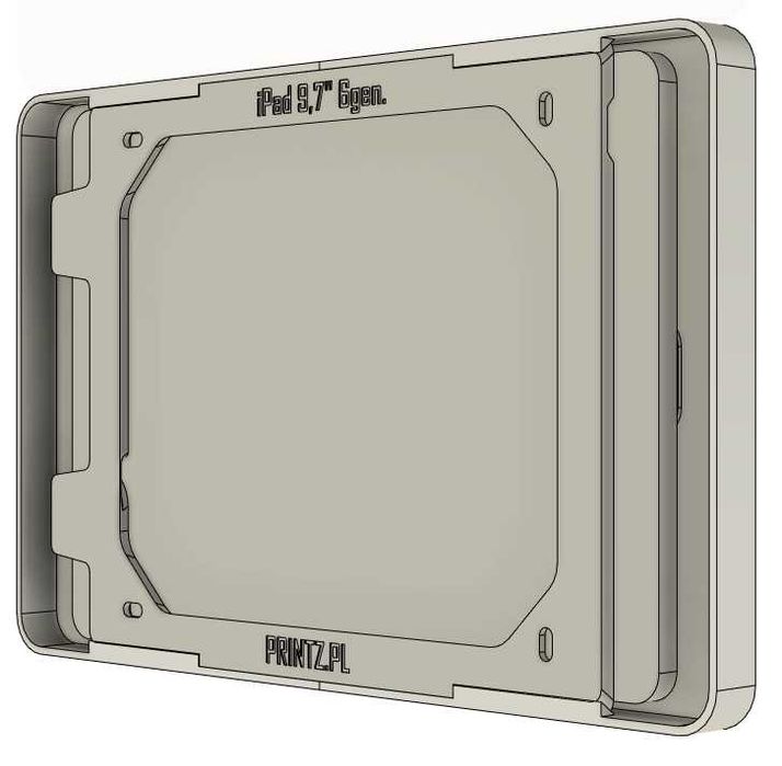 Ramka na tablet - iPad 9.7 (biała)