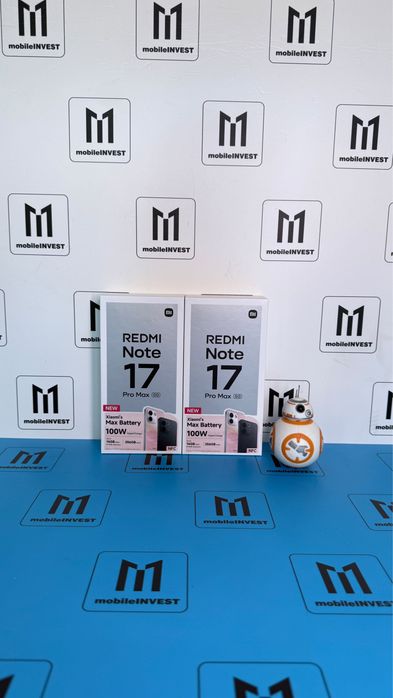 Nowy zaplombowany Redmi Note 17 Pro Max 5G 8/256GB 9210mAh 100W HyperCharge AMOLED 120Hz Black Cloud Blush Sklep Zabrze/Ustroń