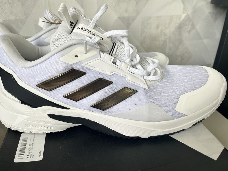 Волейбольні/зальні кросівки Adidas Crazyflight 6 білі, 48, US13,5
