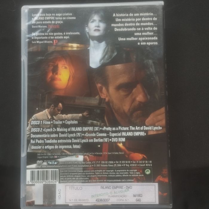 David Lynch/Herzog DVD's