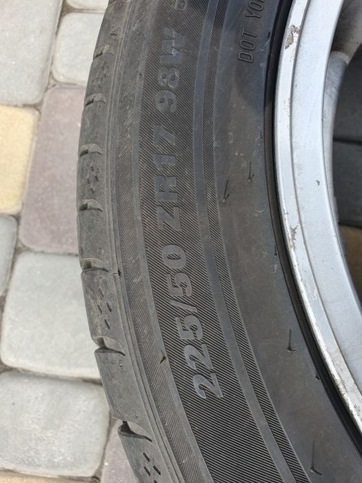 Резина нова, 225/50/17 или обмен на 215/45*17