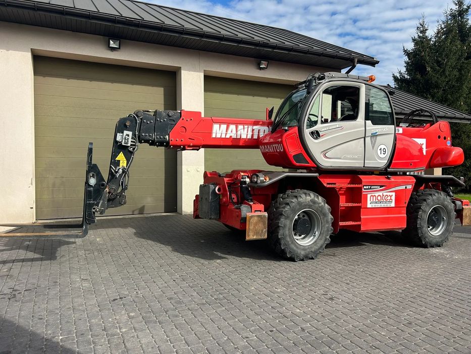 Manitou MRT 2550  widły, radiowe sterowanie / 2668 mth