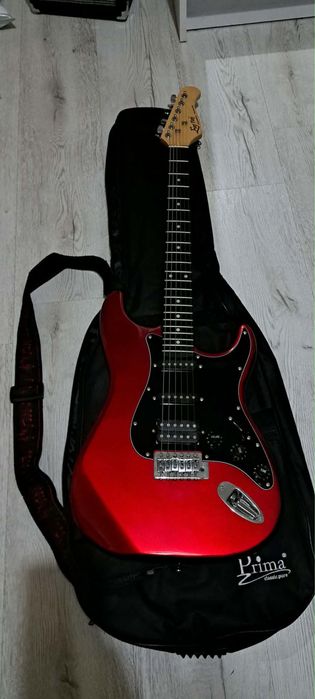 gitara elektryczna Everplay + wzmacniacz
