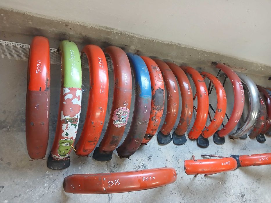 Schowek puszka boczki Romet 200 205 lagi błotnik widelec wahacz siedze