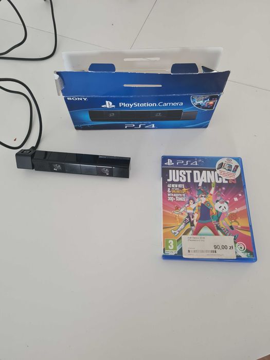 Kamerka do PS4 + gra just dance 2018