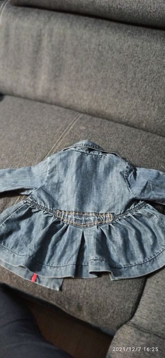 Piekny płaszczyk kurteczka dziewczęca